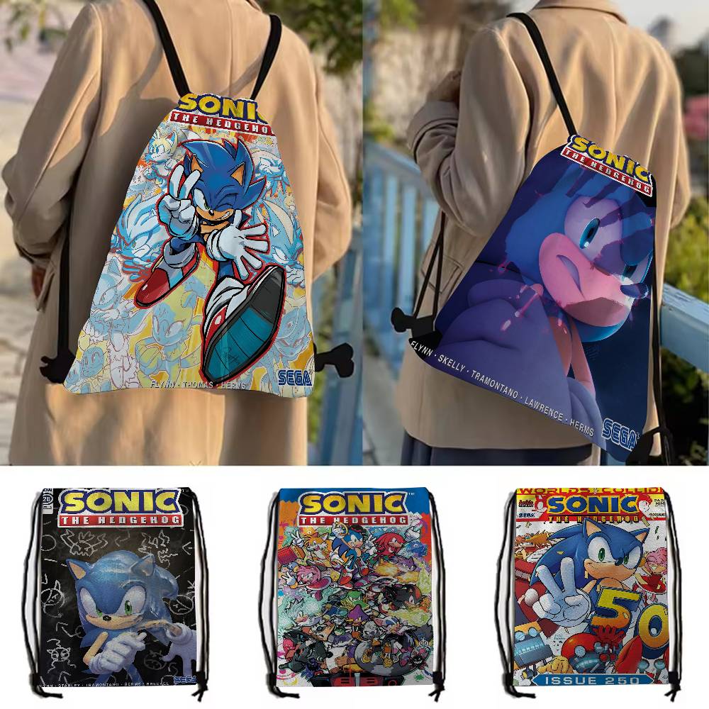 Women'S Shoes Back To School - Personnages de dessins animés opulaires s-sonics,
