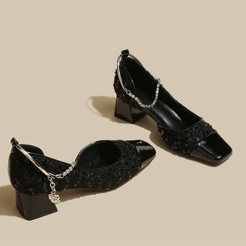 Women Shoes Mk - 2025 nouveau concepteur printemps bout carré