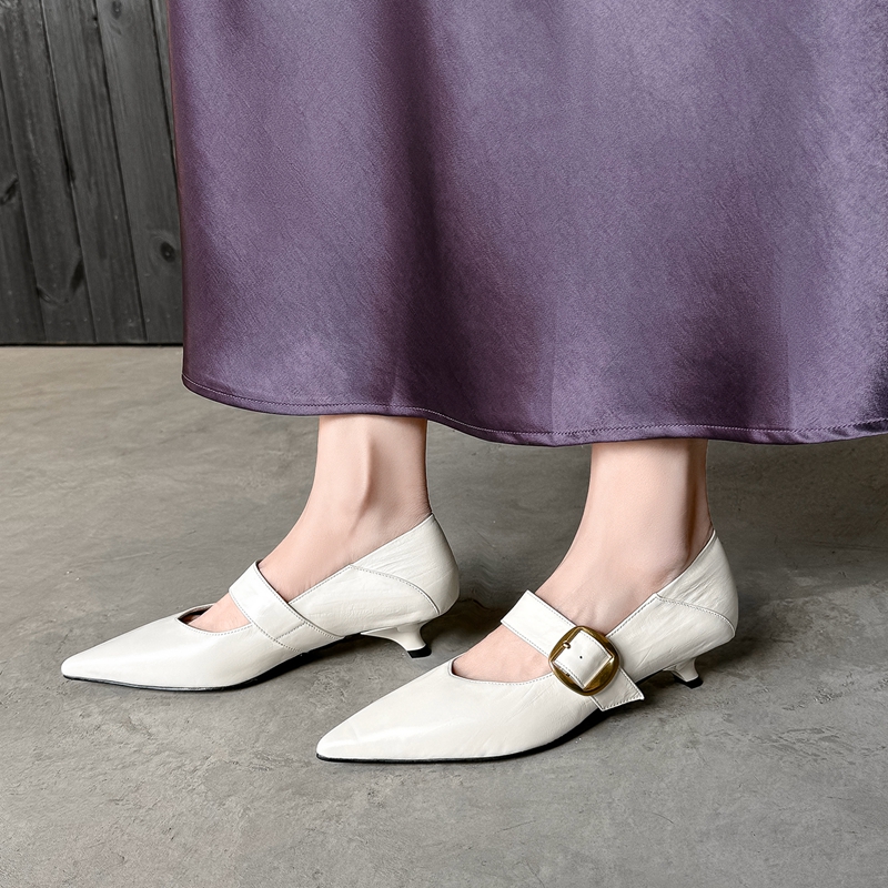 Women Shoes Mk - Nouvelles Chaussures Femme en Cuir Véritable