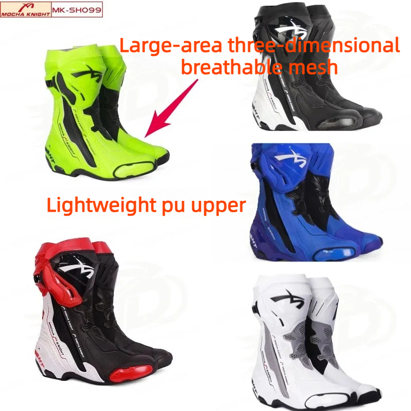 Women Shoes Mk - Chaussures de moto imperméables MK-SH099, bottes