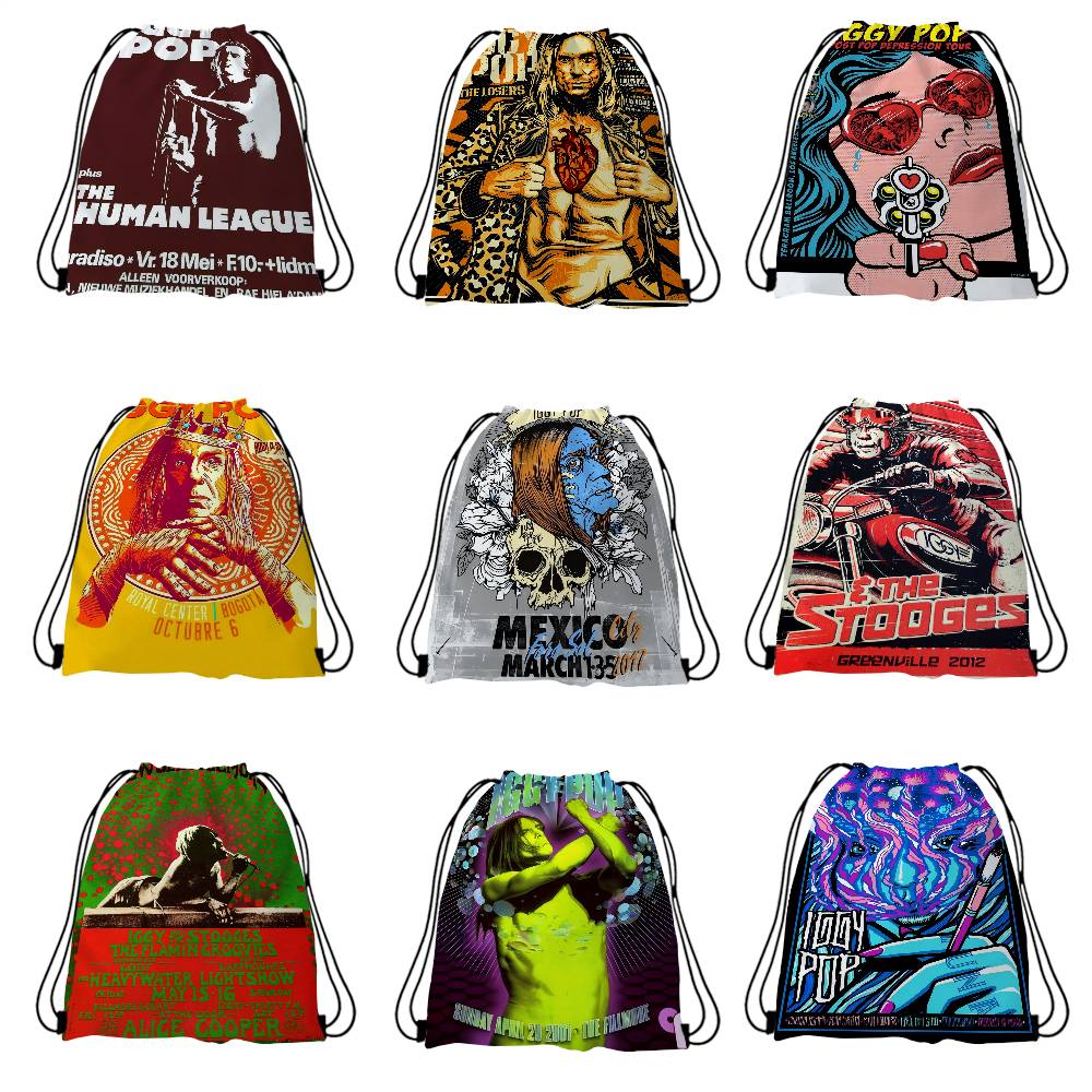 Women'S Shoes Back To School - Iggy Pop Band sac à cordon