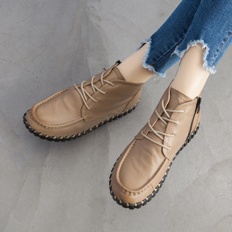 Chaussures en cuir pour omen,  - Oxford Lace Up Women avis et prix