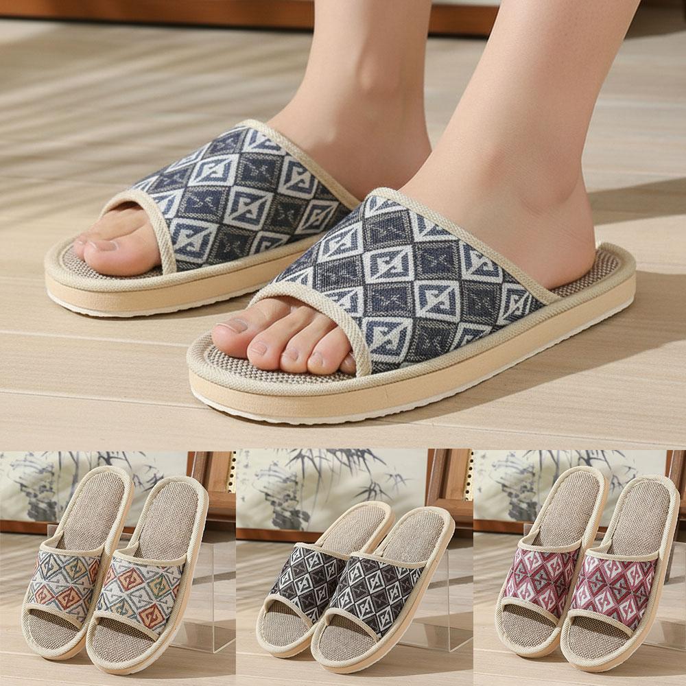 Chaussons en lin quatre saison - Mule Slip On avis et prix