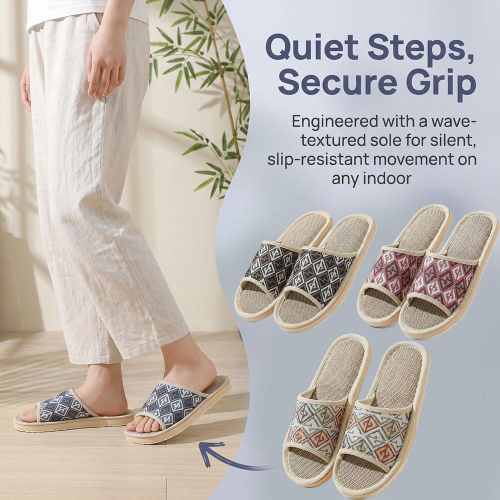Chaussons en lin quatre saison - Mule Slip On avis et prix