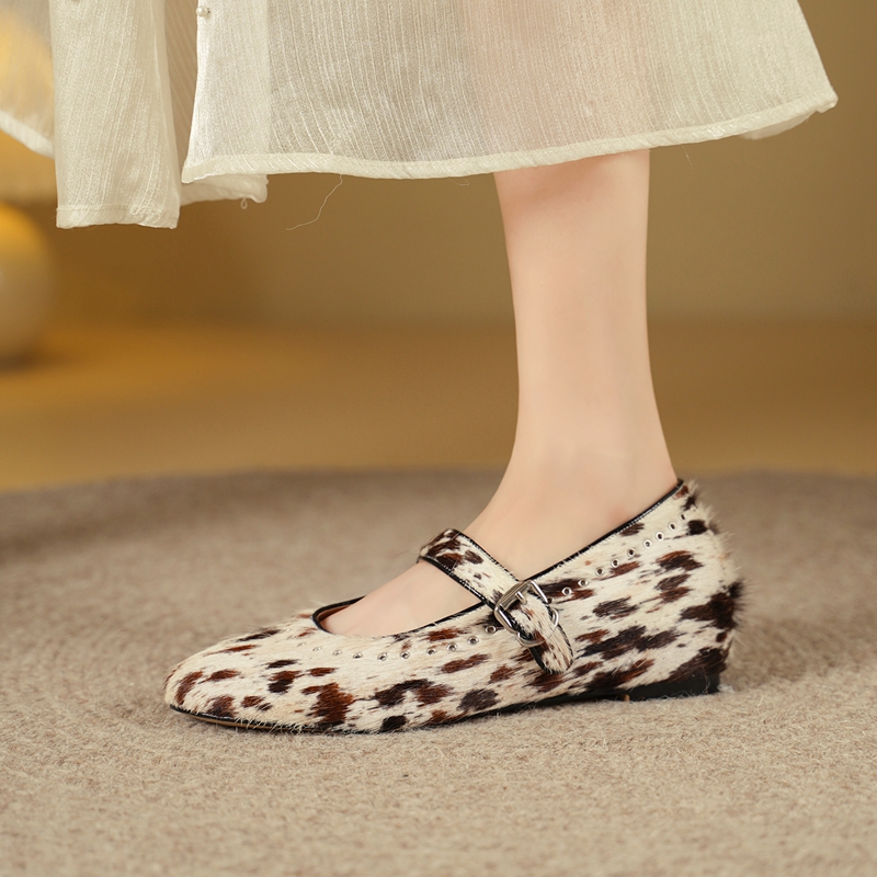Chaussures plates léopard en c - Women Shoes Mk avis et prix