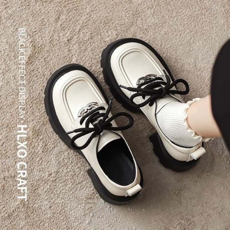 Chaussures Oxford à plateforme - Oxford Lace Up Women avis et prix