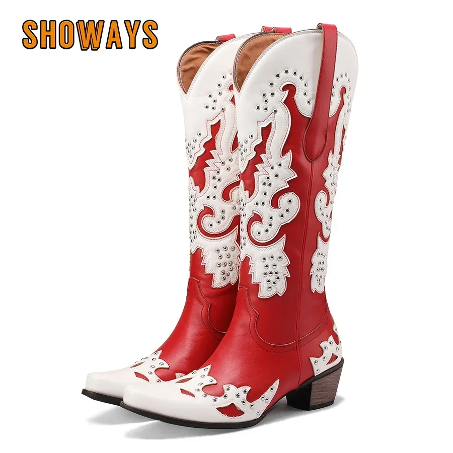 Bottes hautes pour femmes styl - Western Cowgirl Boot avis et prix