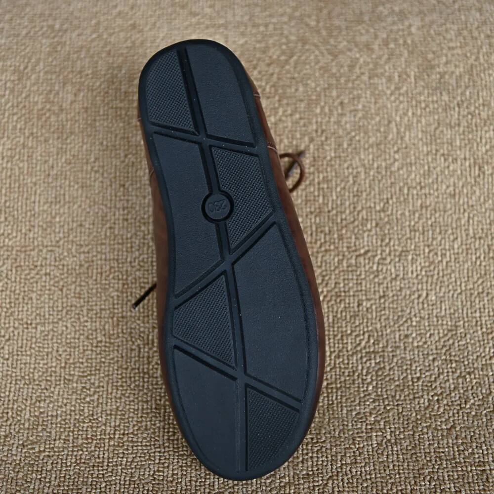 Chaussures plates à lacets en  - Oxford Lace Up Women avis et prix