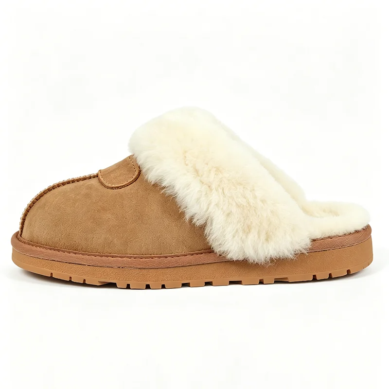 Chaussons en fourrure naturell - Mule Slip On avis et prix