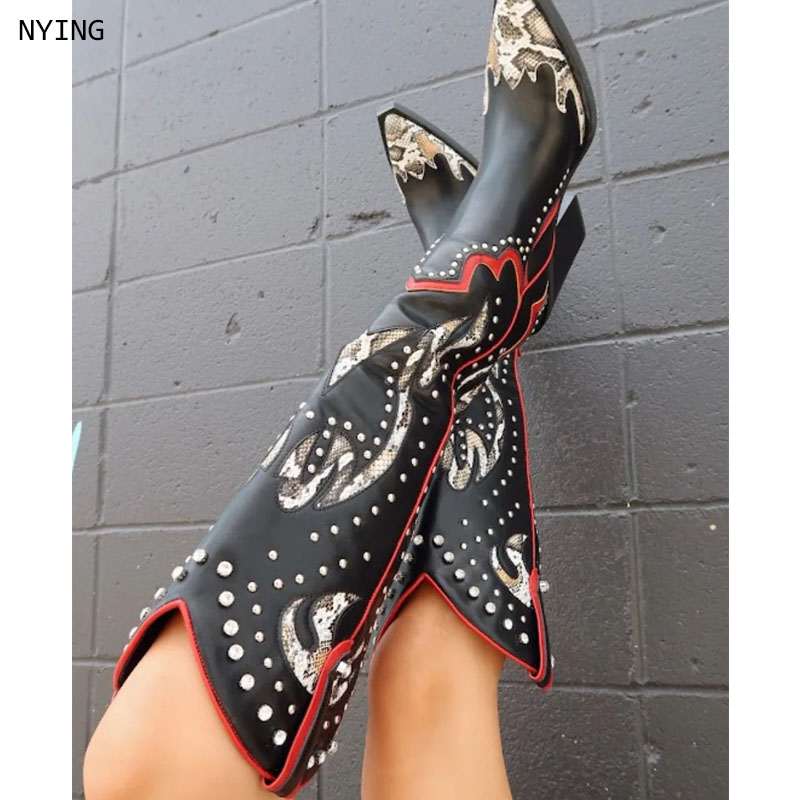 2025 grande taille 44 bottes h - Western Cowgirl Boot avis et prix