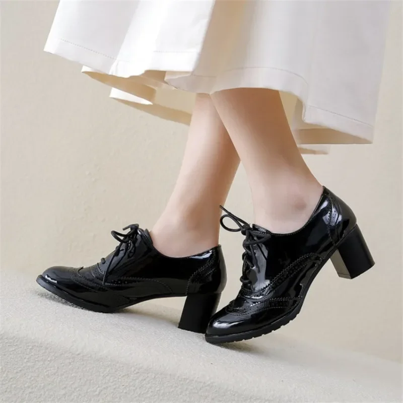 Oxfords-Escarpins britanniques - Oxford Lace Up Women avis et prix