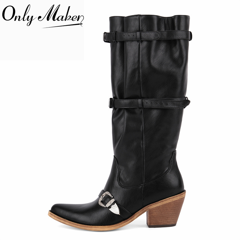 Onlymaker Bottes Western à Bou - Western Cowgirl Boot avis et prix